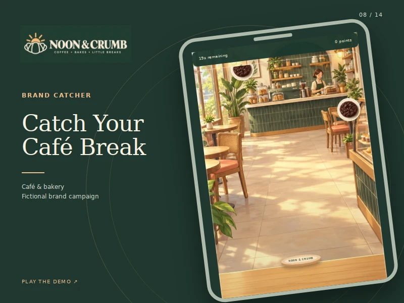 Brand Catcher playable demonstration