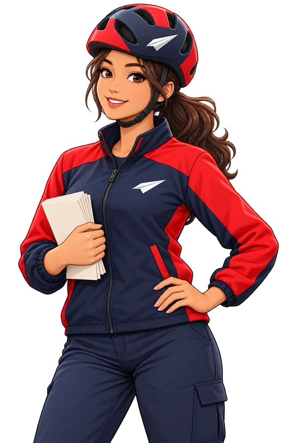 女骑手